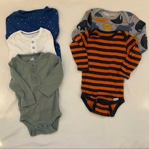 5 onesies EUC